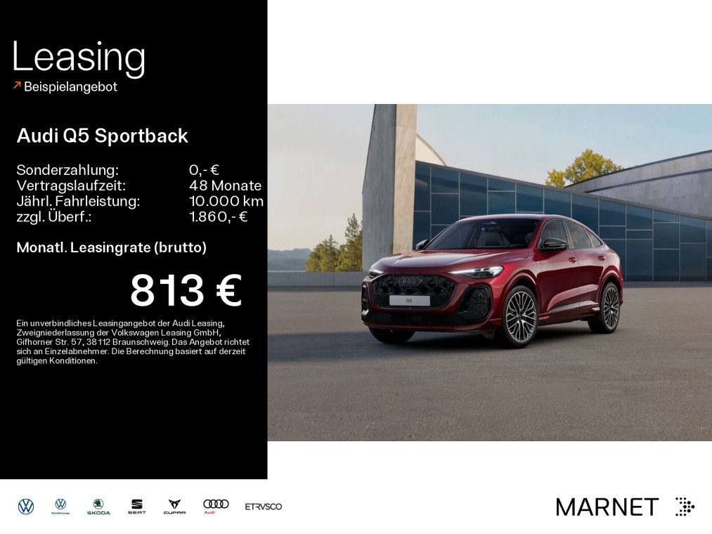 Audi Q5 Sportback TFSI quattro 150 kW S tronic*Sitzhe