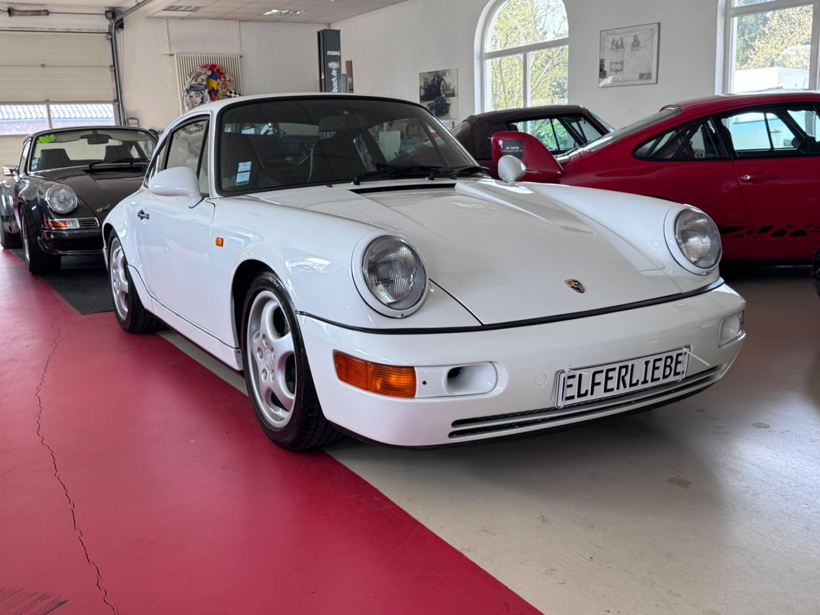 Porsche 964 RS weiß, deutsch