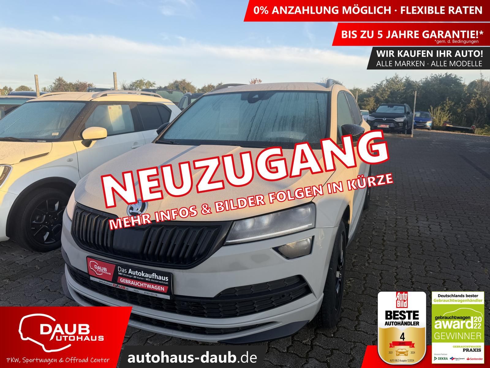Skoda Karoq Sportline+4x4+DSG+Navi+Kamera+DAB+LED++