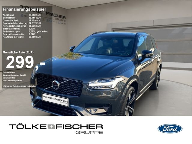 Volvo XC90 B5 (Diesel)- Mild-Hybrid R Design Kam. HUD