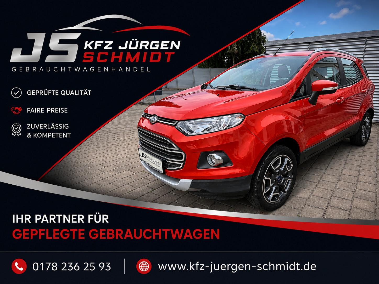 Ford EcoSport 1,0 EcoBoost Titanium 73.000 KM AHK TOP