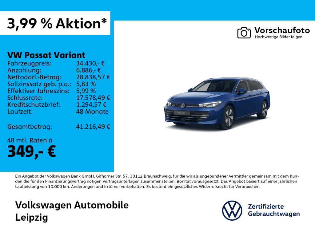 Image of Volkswagen Passat Variant
