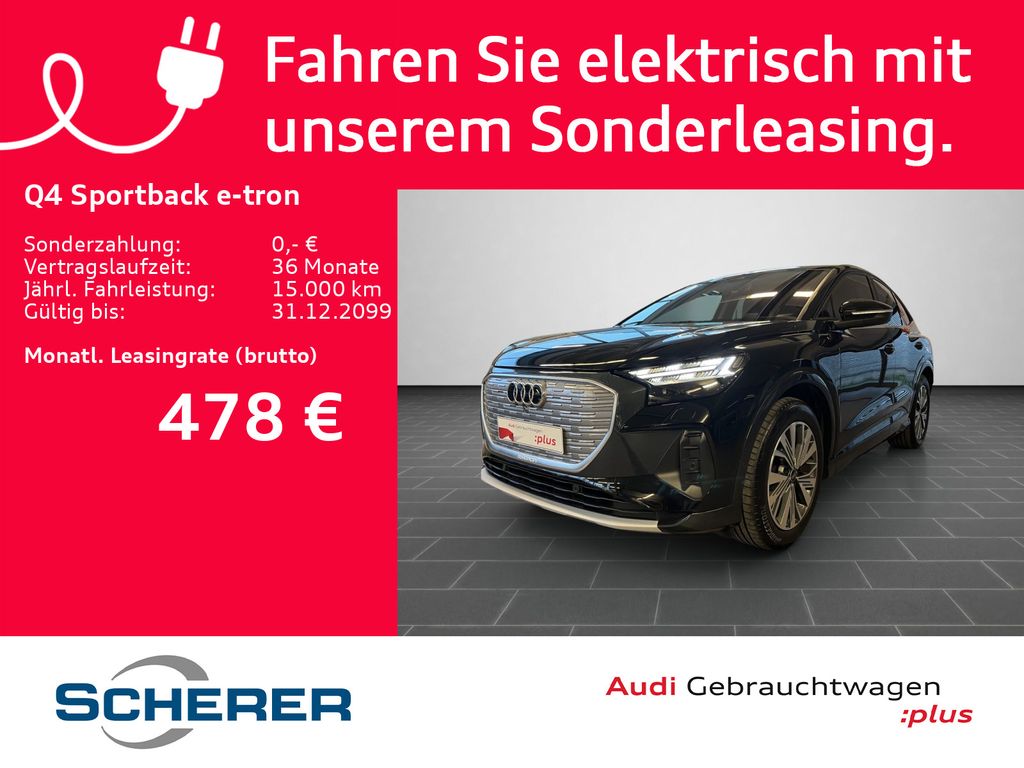 Q4 Sportback e-tron Q4 50 e-tron Sportback