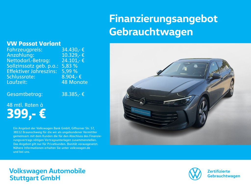Passat Variant Business 2.0 TDI DSG Navi Kamera