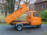 Piaggio APE TM 703 Kipper Diesel Bordwanderhöhung - Piaggio mit Diesel-Antrieb