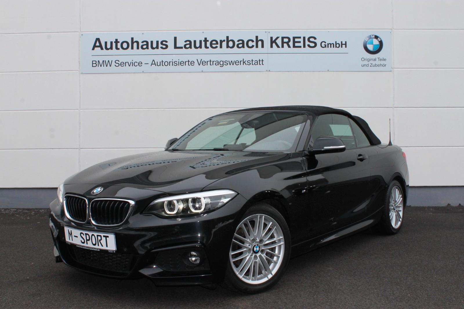 BMW 218i Cabrio M-Sport NAVI, LED, PDC, SHZ, LRH