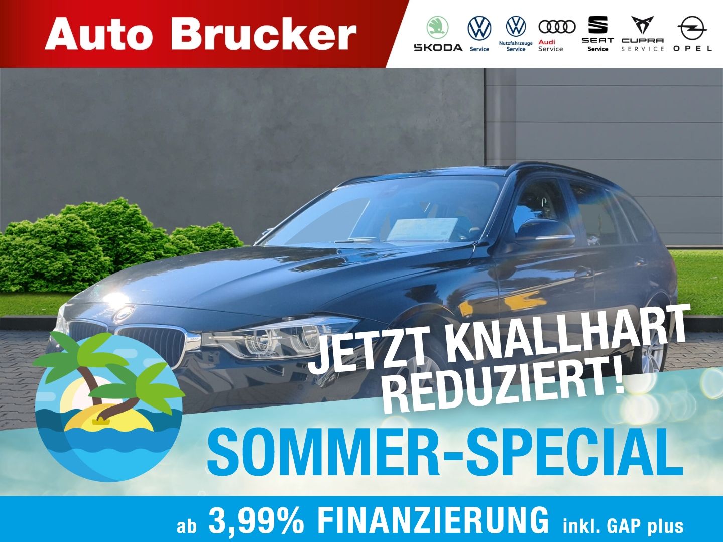 BMW 318 d Advantage Touring+Alufelgen+Navi+Klimaauto