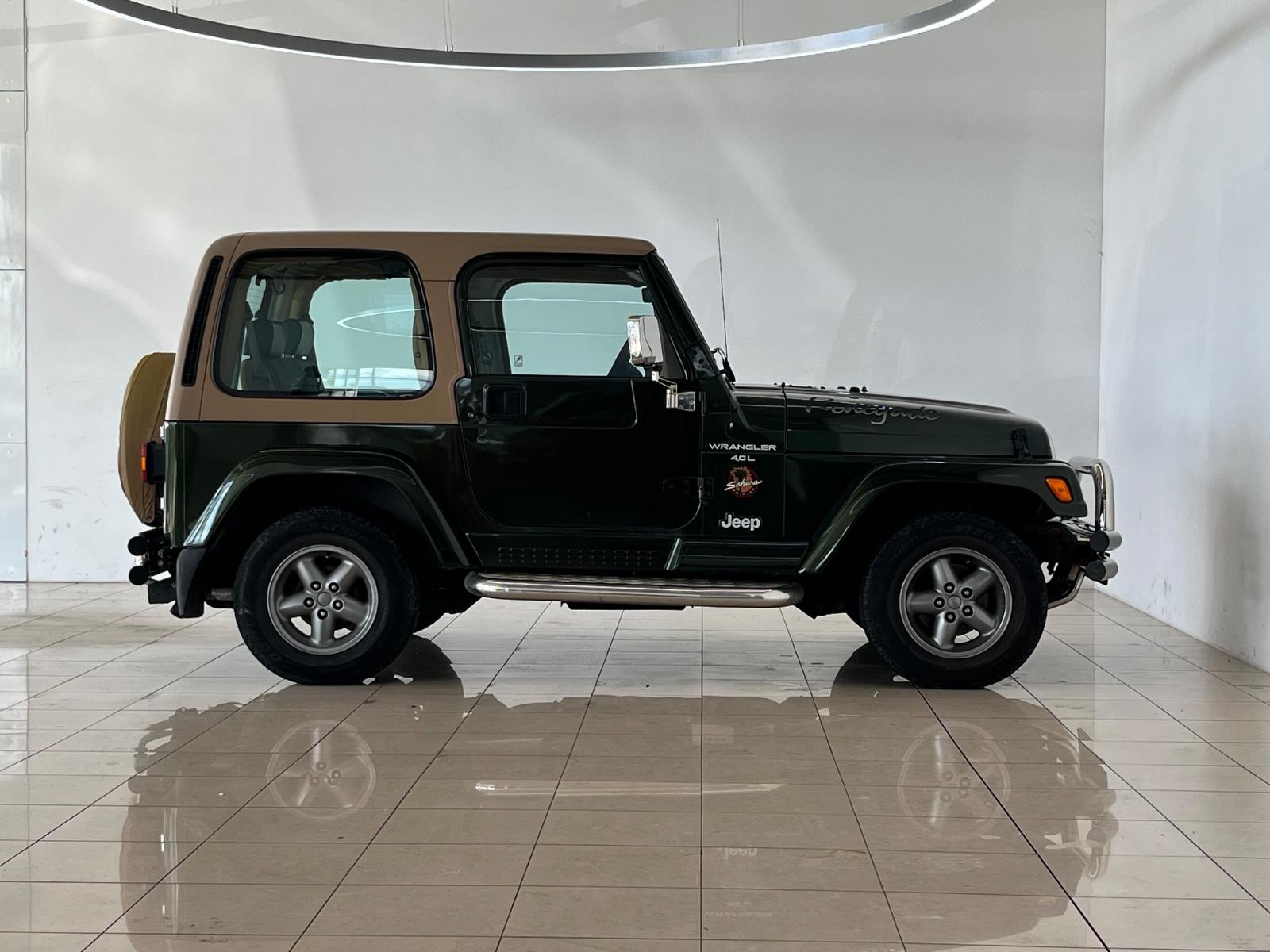 JEEP WRANGLER SAHARA - 4.0 177ch - 4X4 - VOLANT EN CUIR