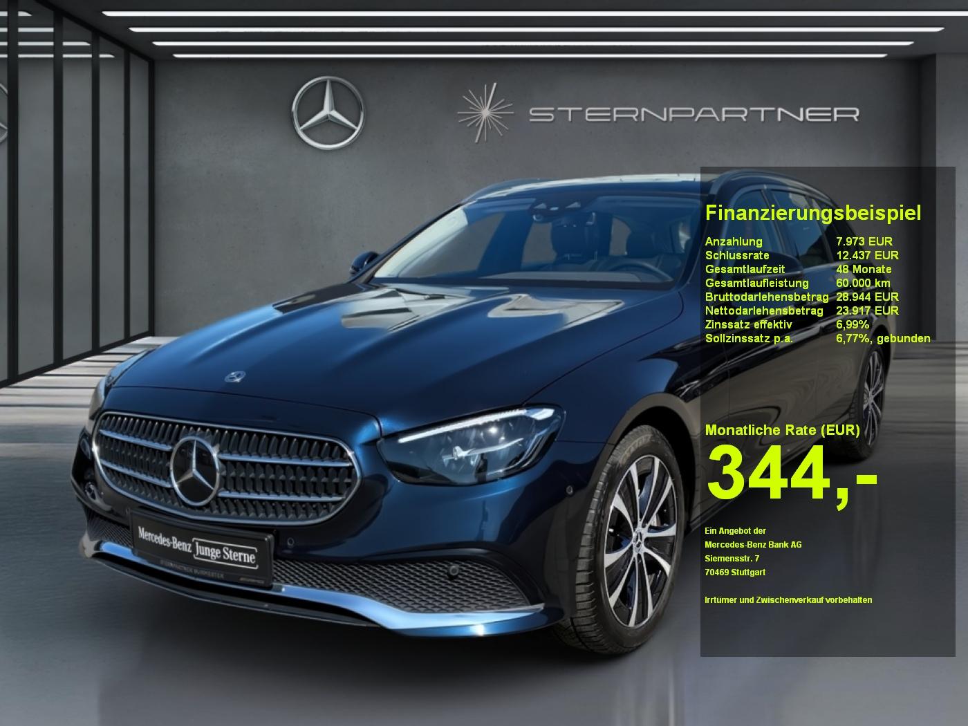 Mercedes-Benz E 300 de T Avantgarde+MBUX+Ambiente+WIDE+CarPlay