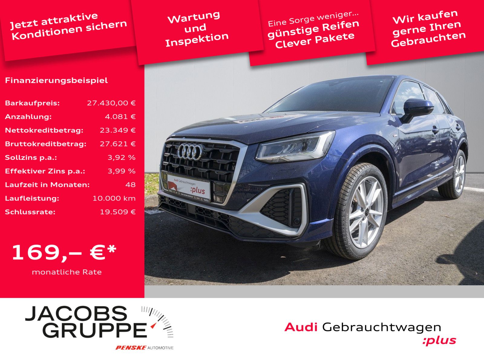 Audi Q2 35 TFSI S line S-tronic Kamera/NaviPlus/Virt.