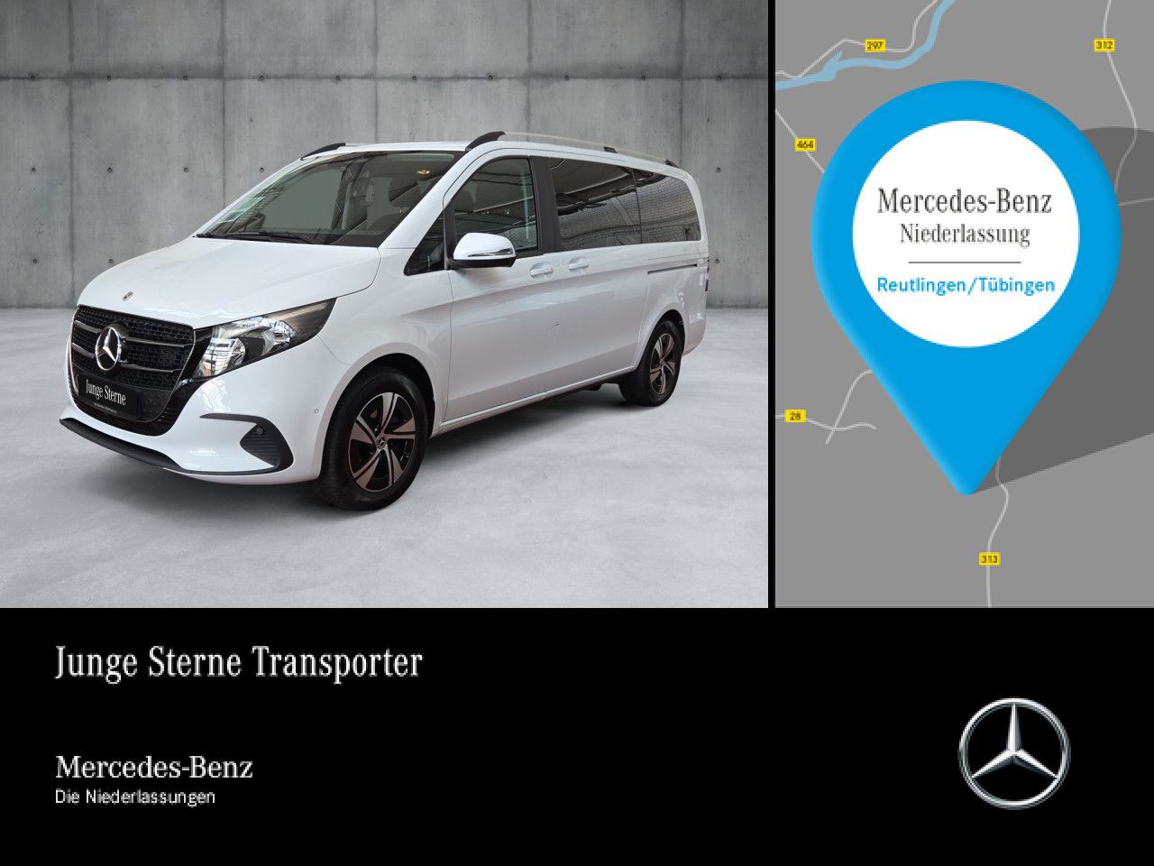 MERCEDES-BENZ V 220 d Lang 9G+AHK+DIS+Klima+SitzHZ