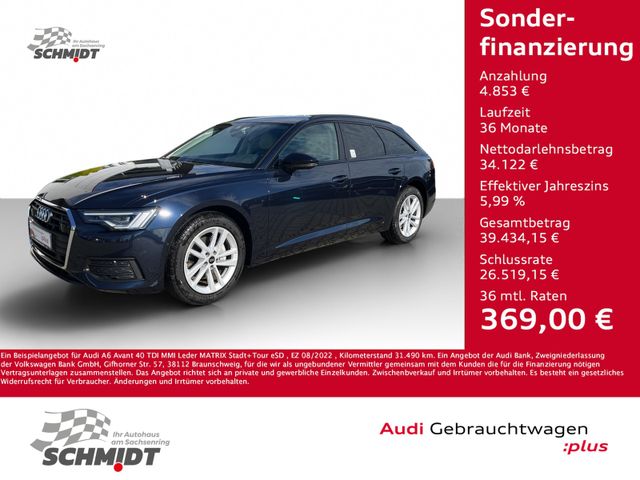 Audi A6 Avant  40 TDI MMI Leder MATRIX Stadt+Tour eSD