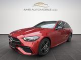 Mercedes-Benz C 200 T AMG 9G,Night,Pano,Kamera,DAB,Designo,AHK - Mercedes-Benz C 200: Rot