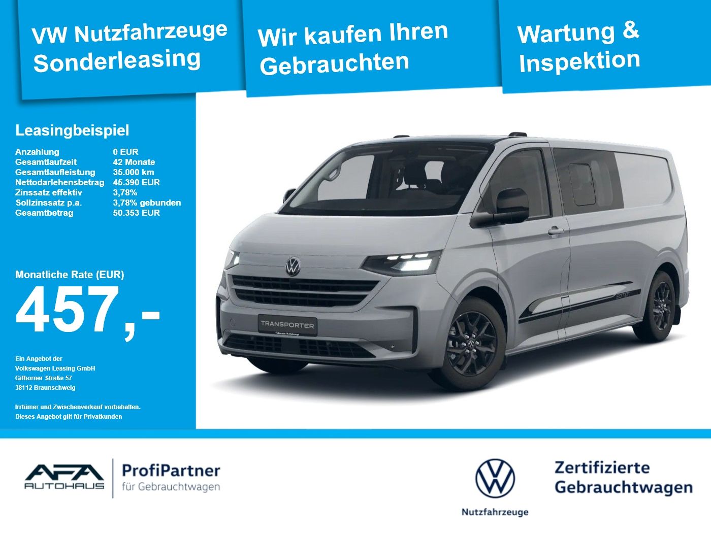 Volkswagen T7 Transporter - Bild 1