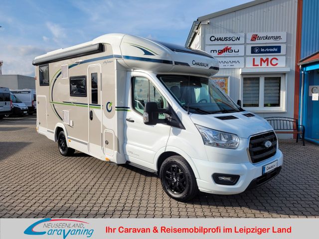 Neuseenland Caravaning Fahrzeugverkauf CHAUSSON 627 Titanium Ultimate *Hubbett*Arctic*Connect*FT