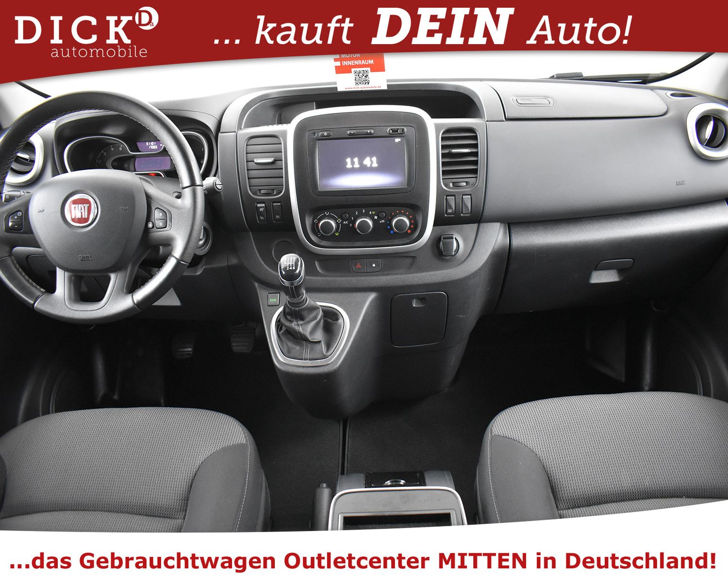 FIAT Talento 2.0d Kombi 1,2t Family 8SI+NAVI+KAM+AHK+ - Image 8