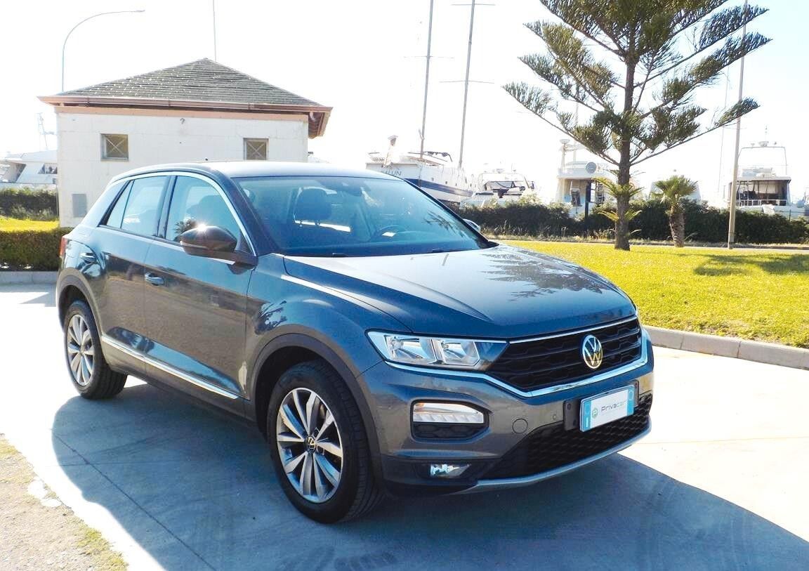 VW Volkswagen T-Roc 2.0 TDI SCR 150 CV Business Blu