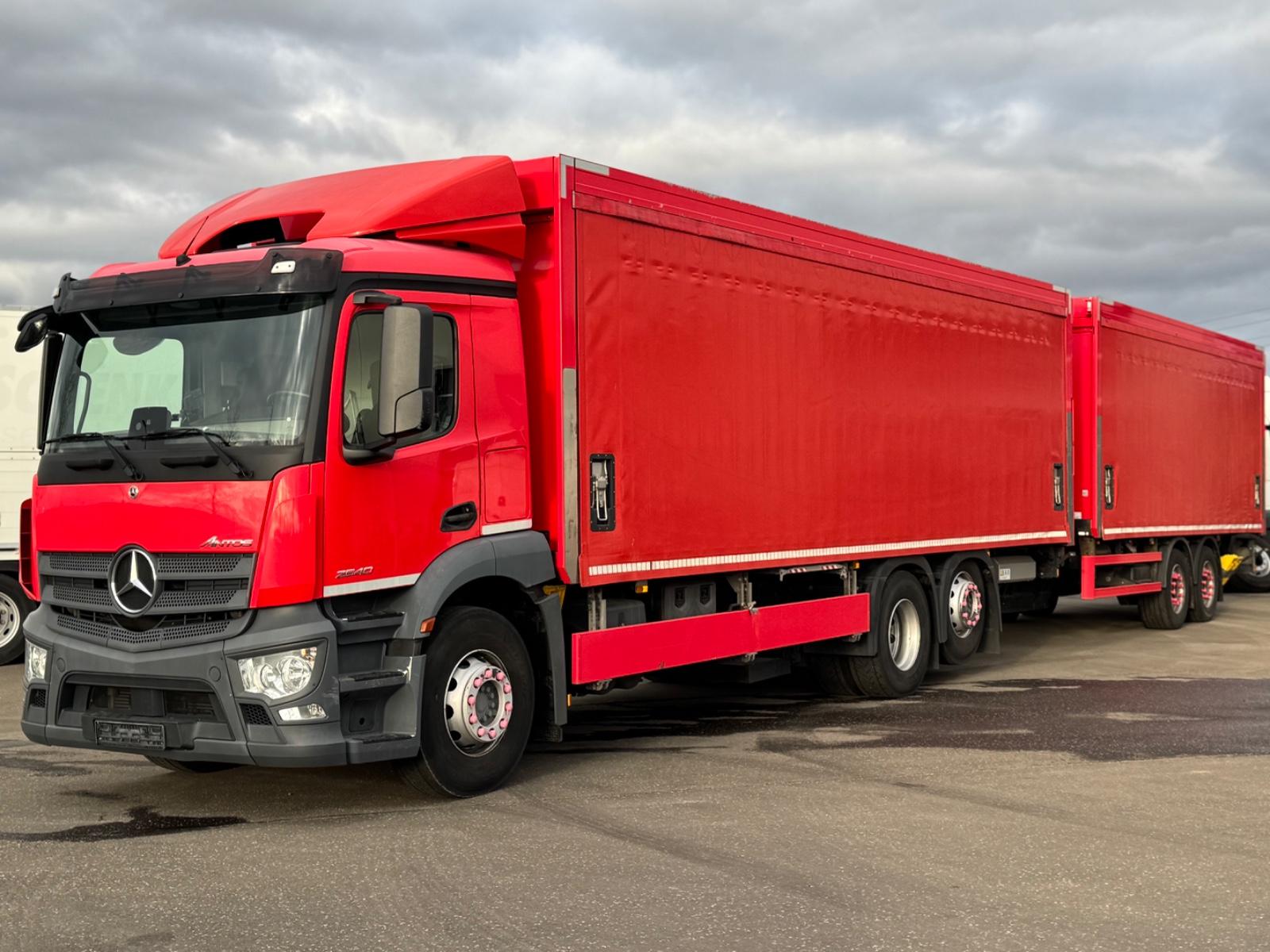 Mercedes-Benz ANTOS 2540 / 2 x LBW / LENKACHSE / KOMPLETTZUG