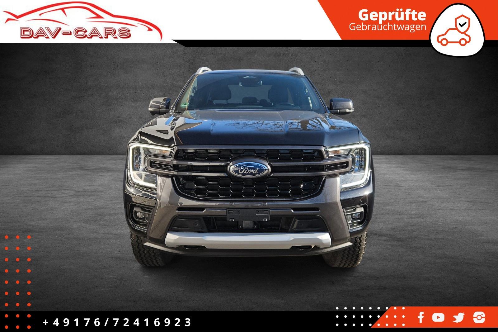 Ford Ranger Wildtrak LED ACC 360Kamera Leder