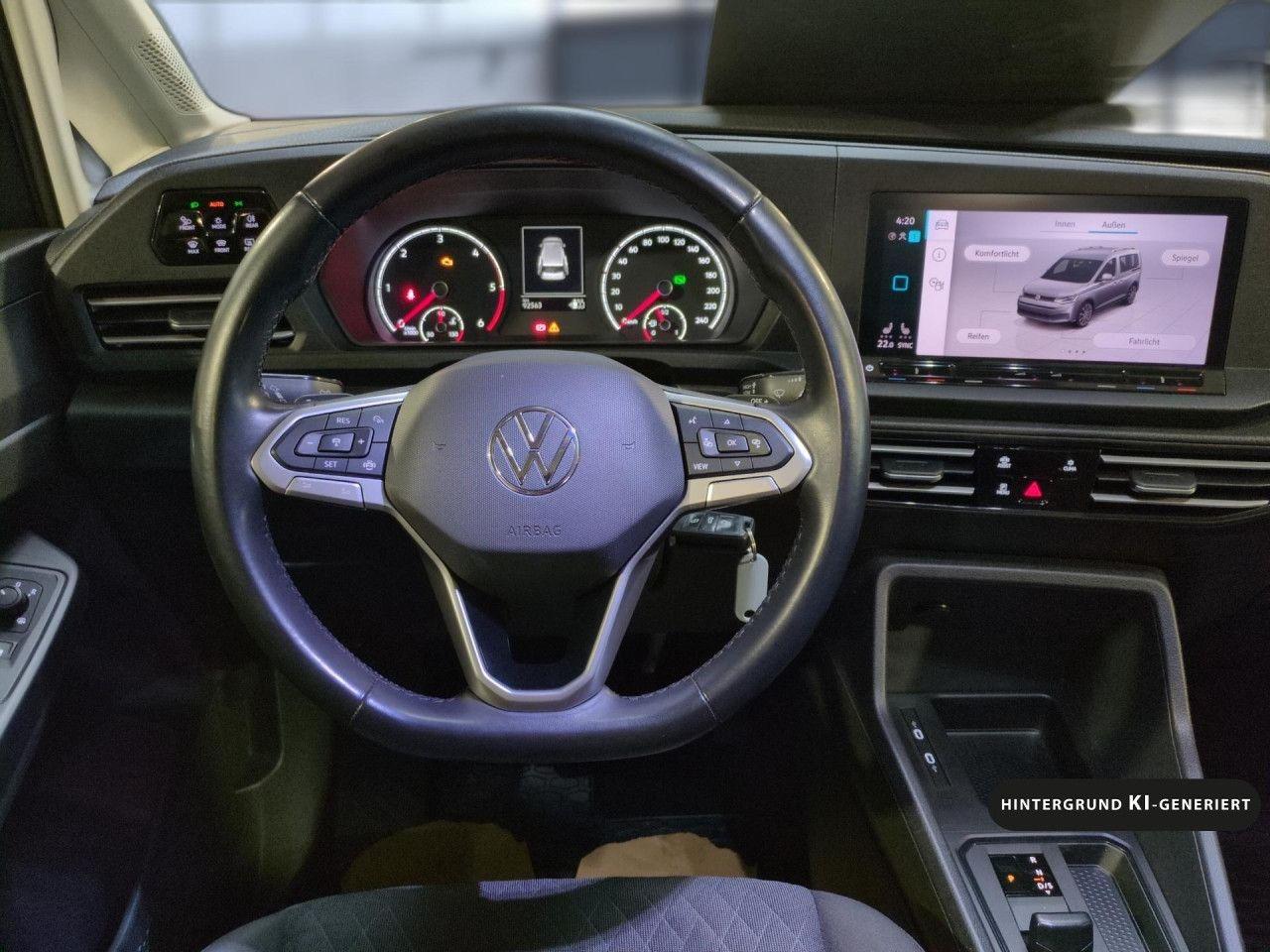 Volkswagen Caddy Life Bluetooth Navi LED Klima Einparkhilfe, миниатюра 16