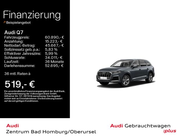 Audi Q7 55 TFSI quattro S line*Navi*Matrix*Alu*HUD*PD