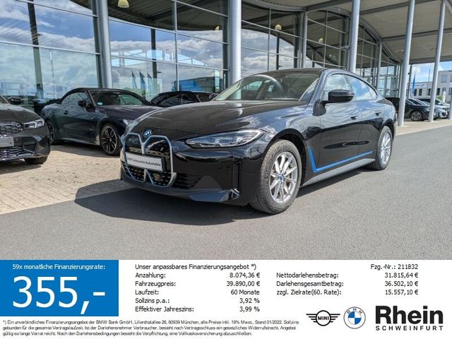 BMW i4 eDrive35 Gran Coupé Teilleder. Park.Ass.