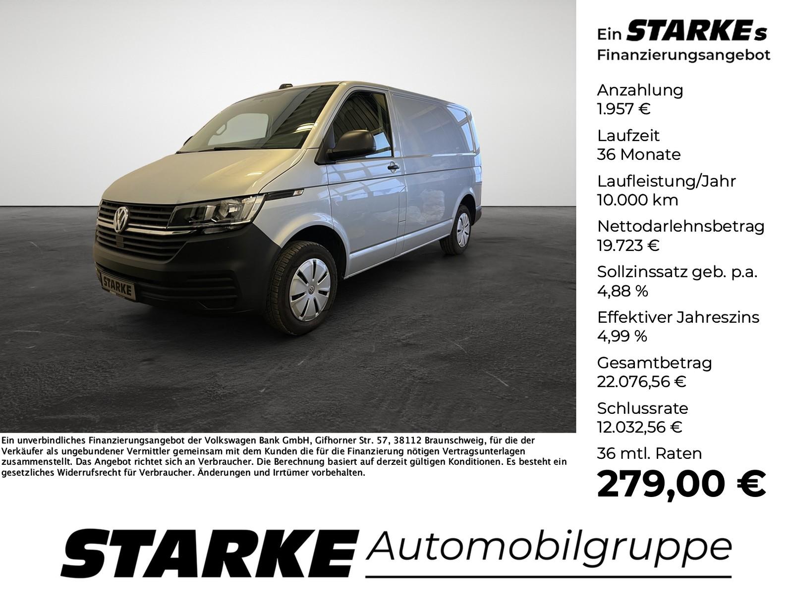 Volkswagen T6.1 Transporter Kasten 2.0 TDI  Navi PDC Tempo 