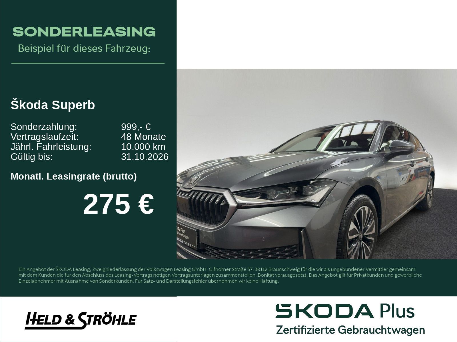Skoda Superb Combi Selection 2.0 TSI MATRIX STHZ AHK
