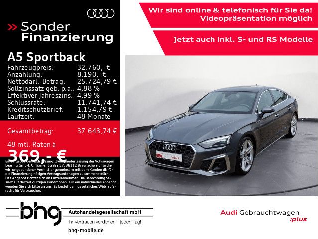 Audi A5 Sportback 35TDI S tronic S line PanoDach Assi imagem 2