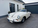 Porsche 356 B Cabrio elfenbein "weiße Dame" - Porsche 356 Oldtimer