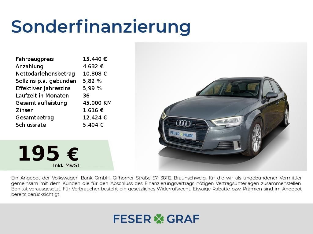 Audi A3 Sportback 30 TDI sport LED*Navi*Sitzhzg.*Audi
