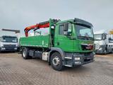 MAN TGM 18.290, 4x2 Kipper, Kran PK 12.501 - MAN grün