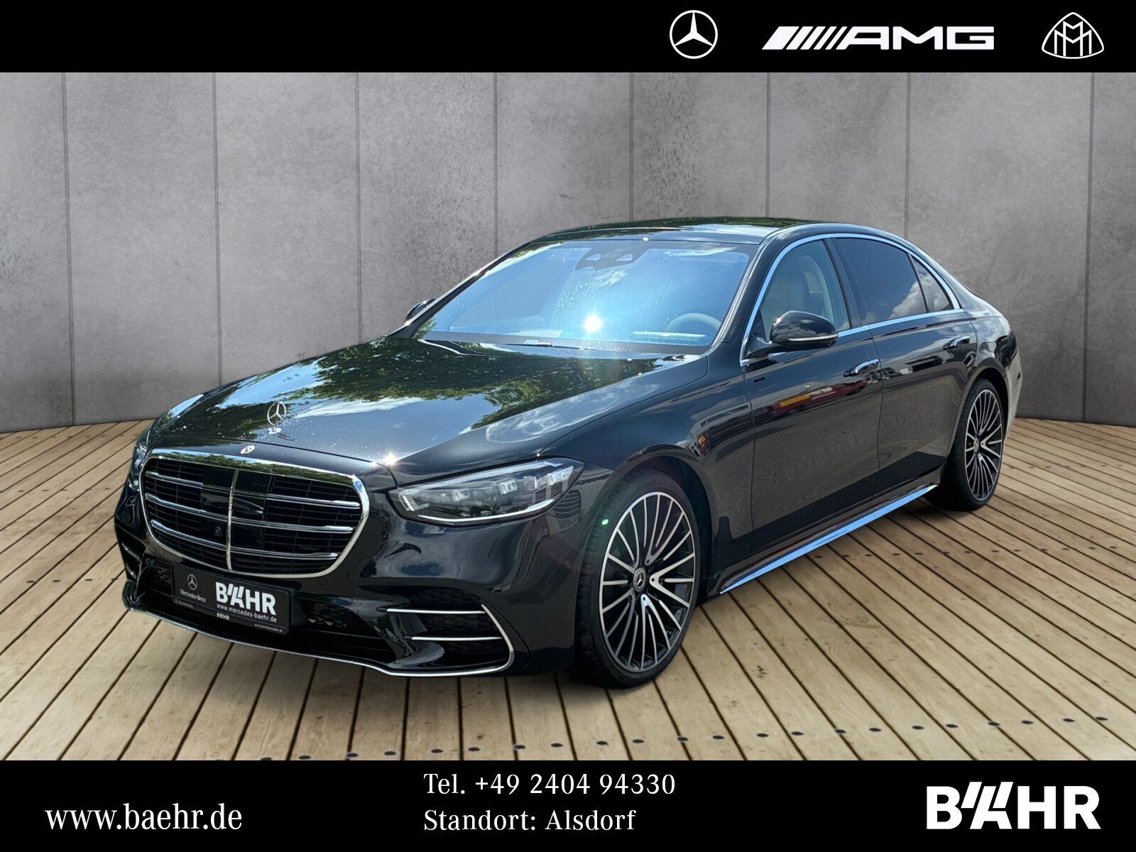 MERCEDES-BENZ S 580 4M lang AMG/Chauffeur/Burmester3D/Pano/360