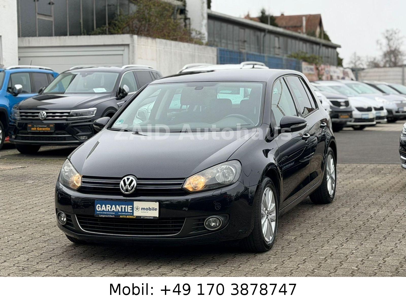 Volkswagen Golf VI Style2.0L 4Motion*1HAND*PDC*Standheizung