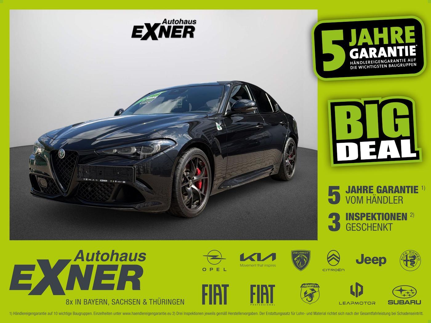 Alfa Romeo Giulia 2.9 V6 Bi-Turbo QUADRIFOGLIO AKRAPOVIC LE