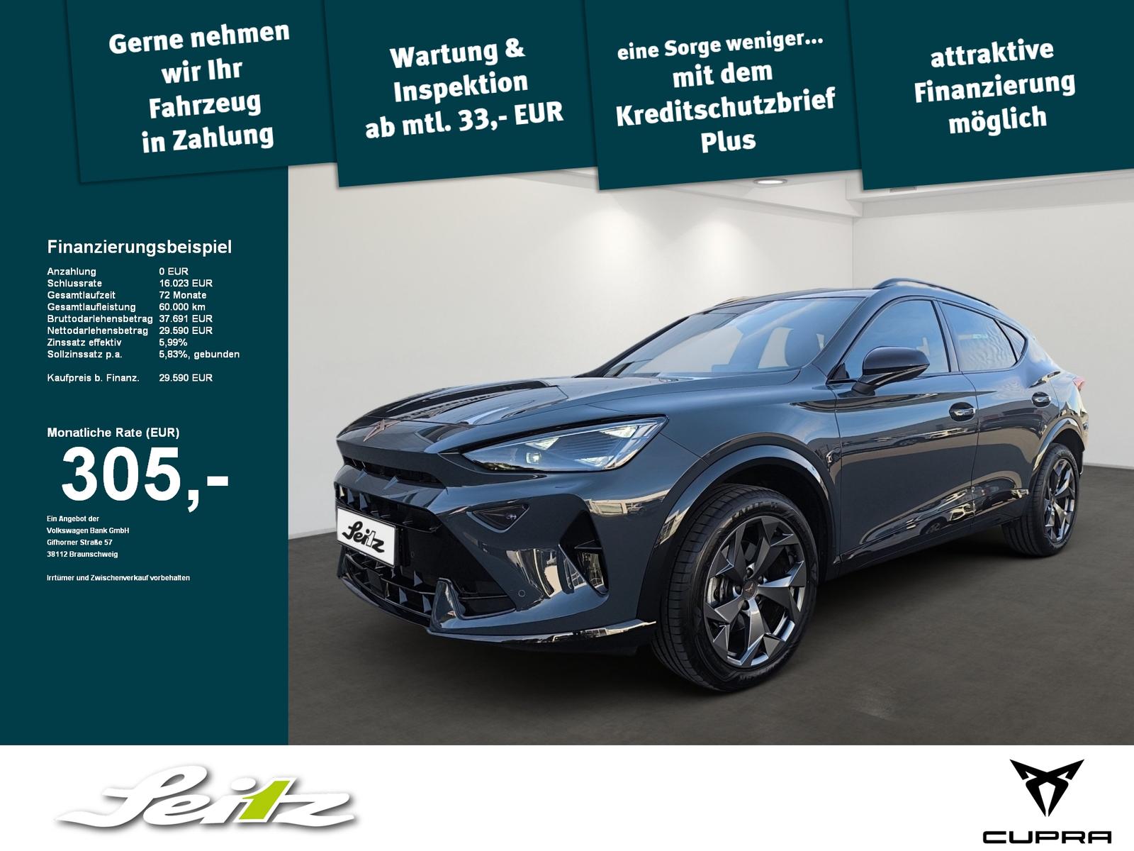 Cupra Formentor 1.5 eTSI *APPCON*LED*PARKSENSOREN*