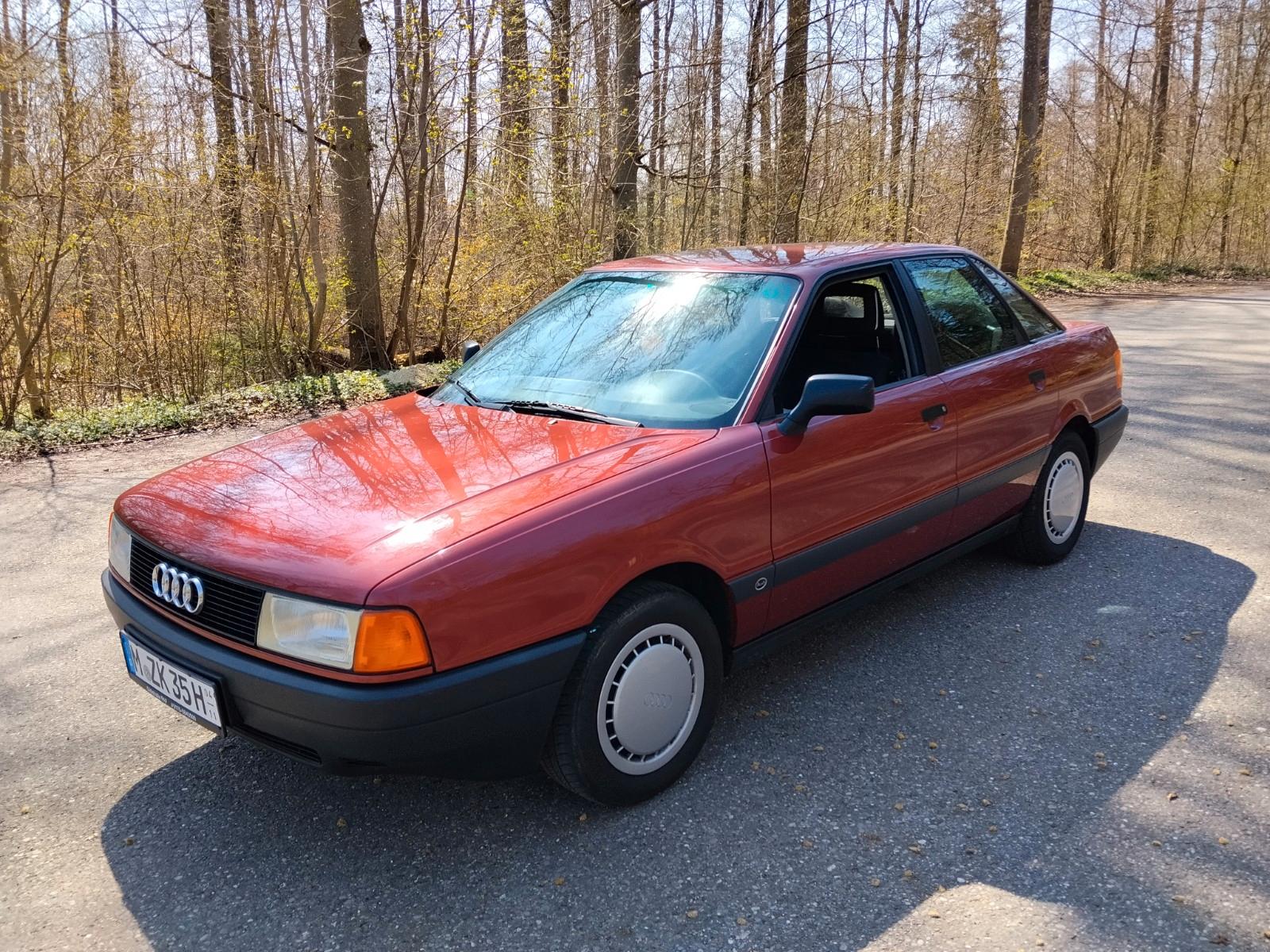Audi 80 1.8 S, 98500 km, Oldtimer, Sehr gepflegt.