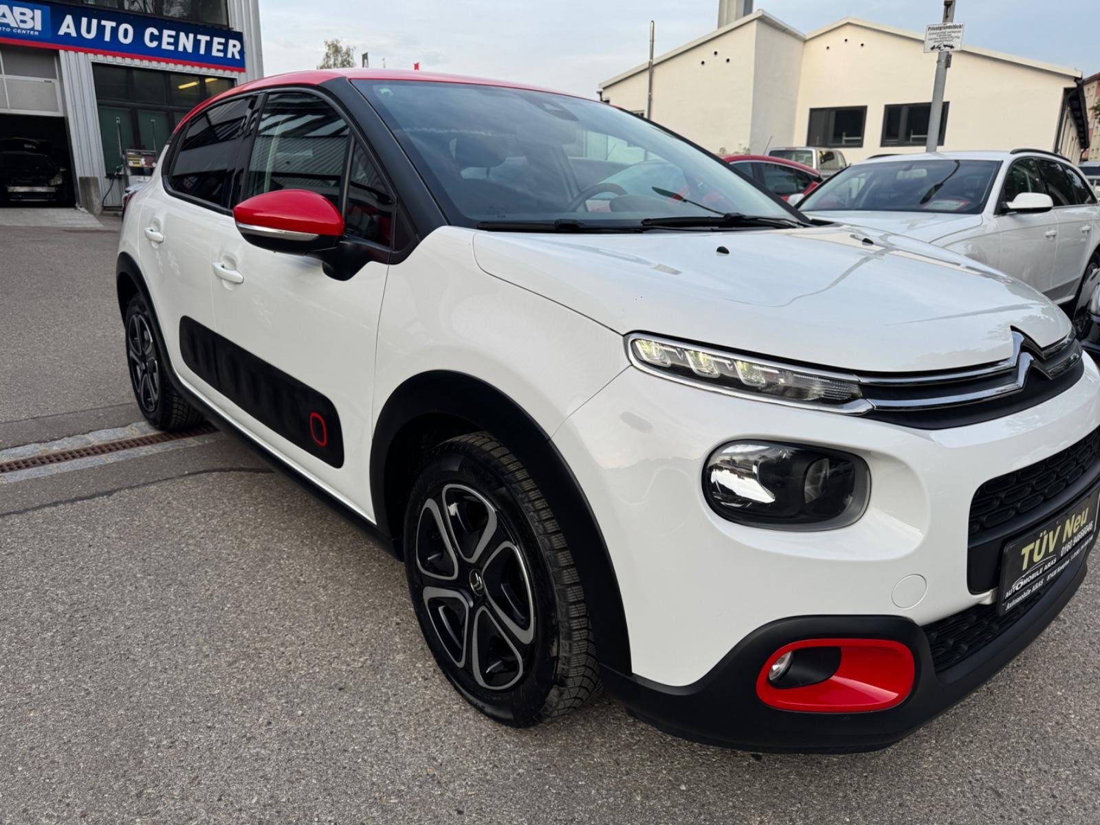 Citroën C3  1.2 Shine Euro6 Tüvneu 1hand Automatik Kame