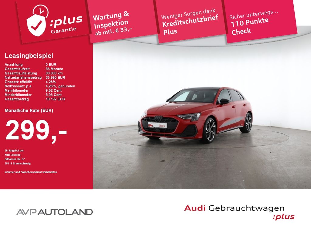 Audi A3 Sportback 35 TFSI S tronic S line | PANO |