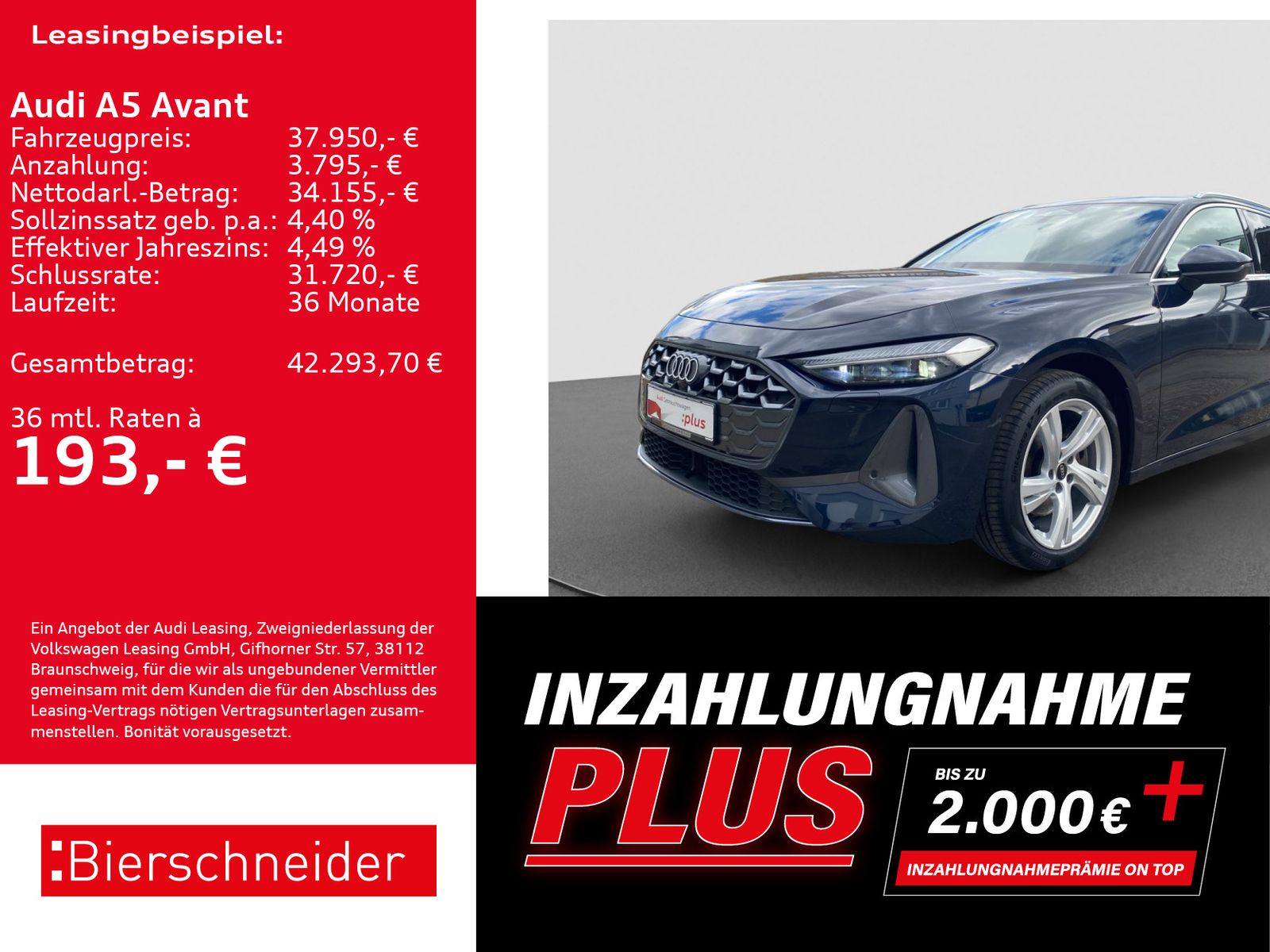 Audi A5 Avant A5 Av TFSI qu advanced AHK LED ACC CAM foto 2
