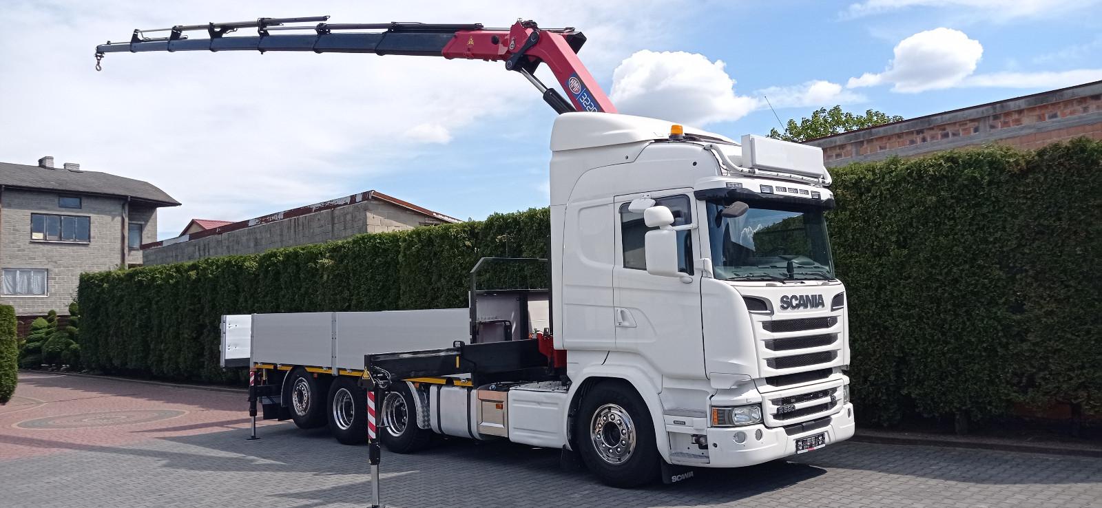 Scania R580 V8 8x4 HMF 3220K7-19m