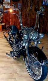 Harley-Davidson Black n Chrome Chicano Flstc 2008 - Offers