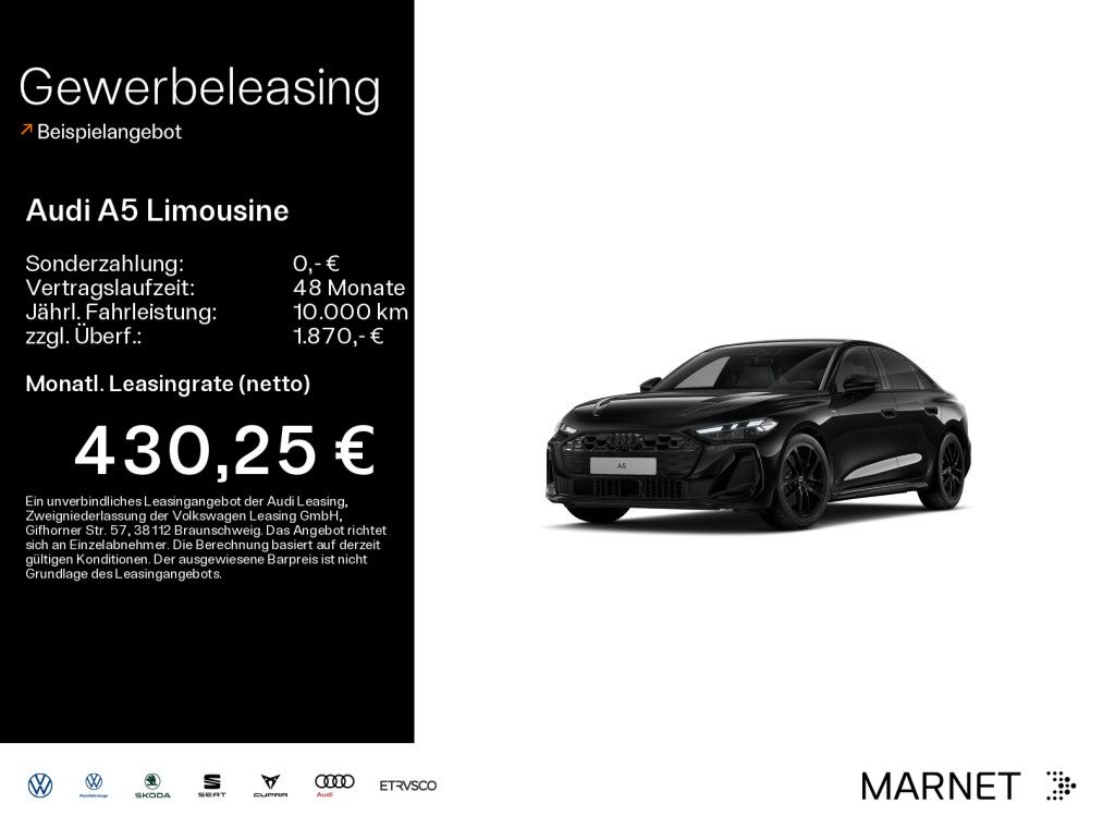 Audi A5 Limousine TDI quattro 150 kW S t ronic