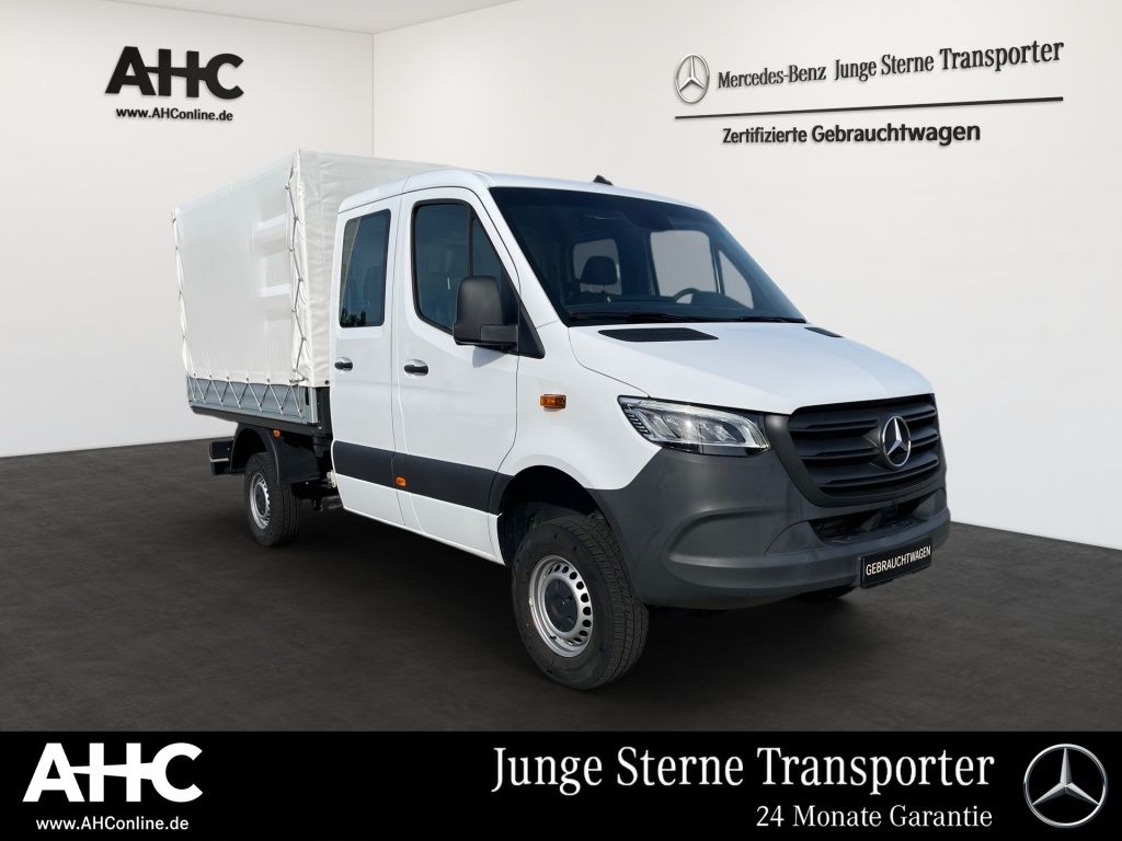 Fahrzeugabbildung Mercedes-Benz Sprinter 319 Doka Pritsche 3665 4x4 AHK, LED