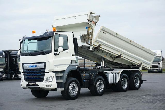 DAF CF / 480 / E 6 / WYWROTKA / 8 X 4 / HYDROBURTA