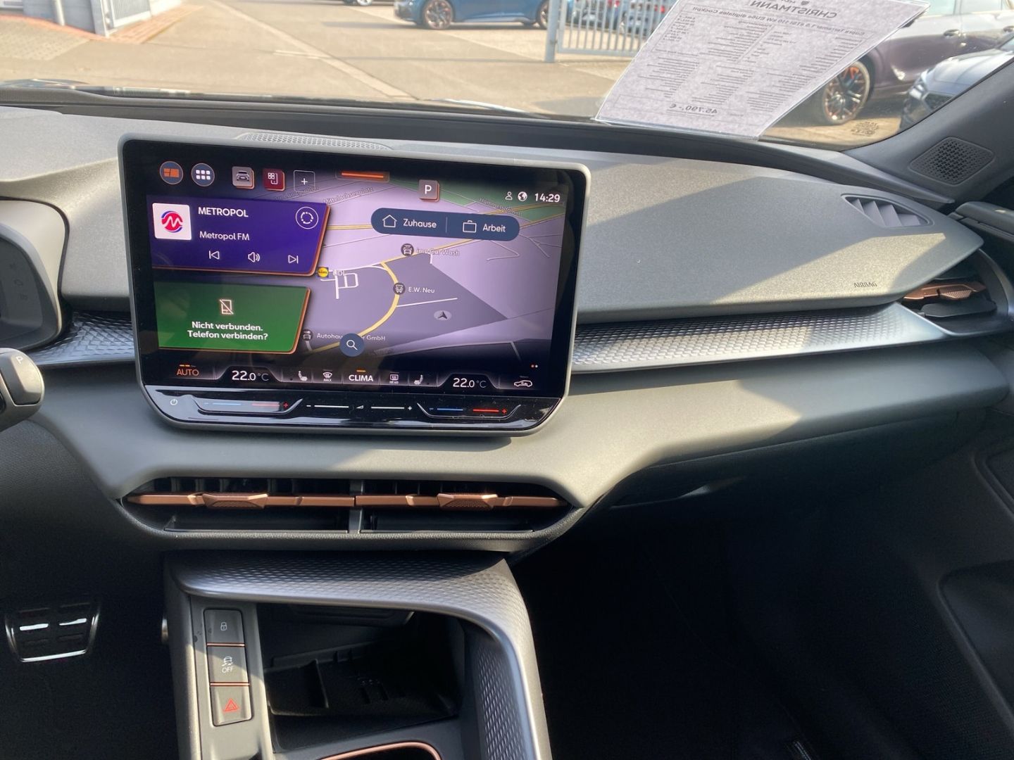 Fahrzeugabbildung CUPRA Terramar 1.5 eTSI 110 kW EU6e digitales Cockpit
