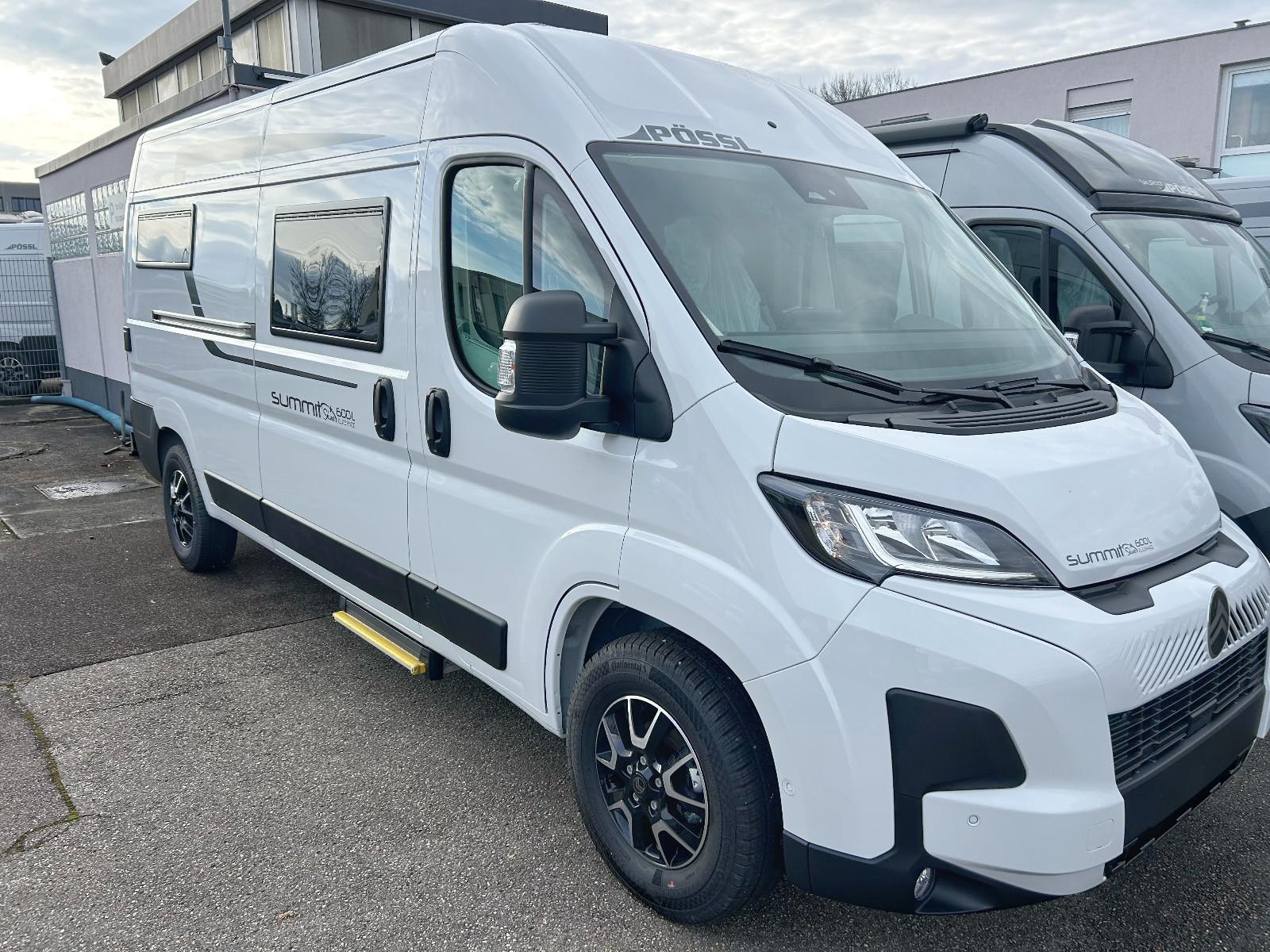 Pössl Summit Shine 600 L, Elegance, Längsbetten