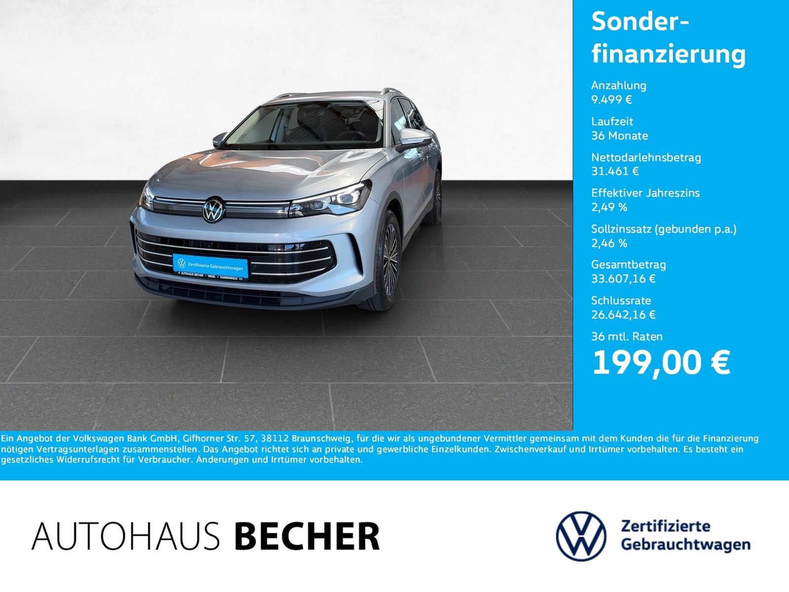 Volkswagen Tiguan Elegance 1.5 eTSI DSG AHK Navi 360Kam foto 1