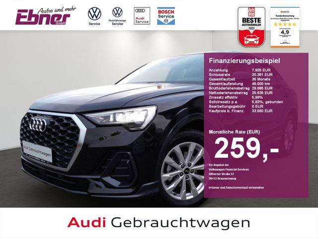 Audi Q3 Sportback BUSINESS TSI DSG NAVI PLUS+PHONE BO