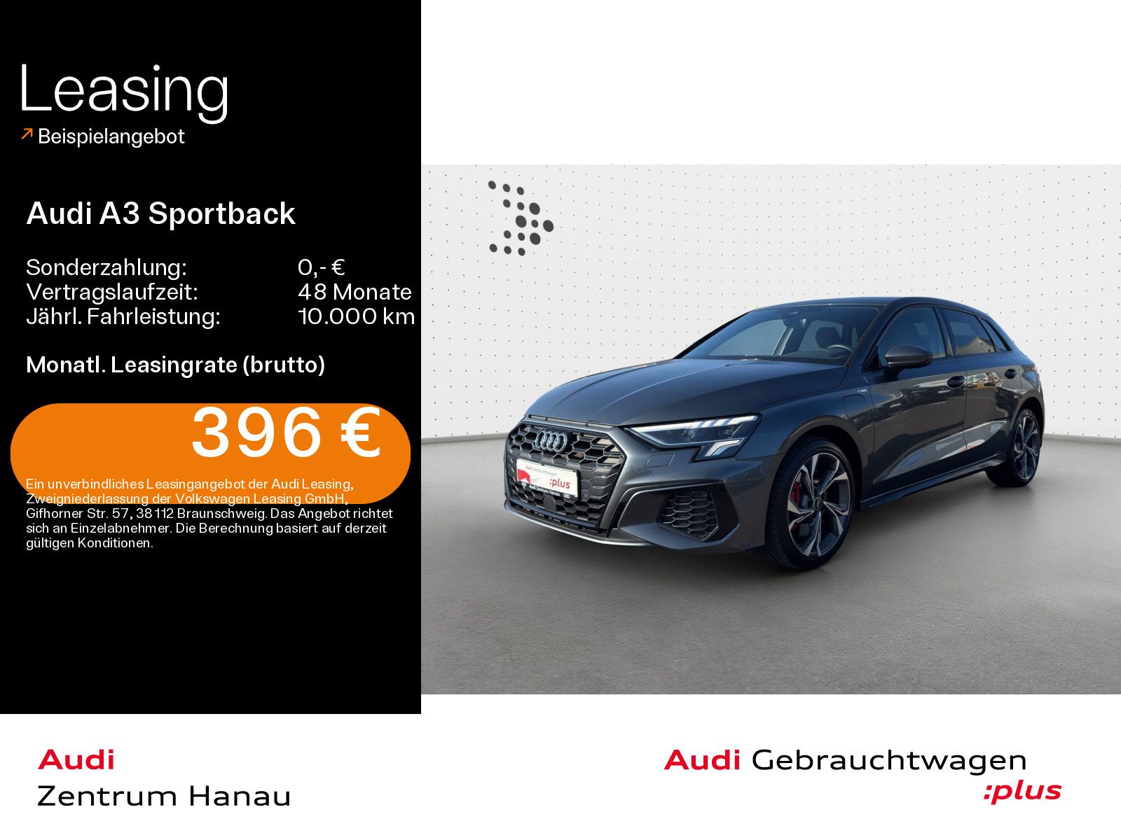 Audi A3 Sportback 45 TFSI e S LINE *NAVI*LED*AHK*VC*